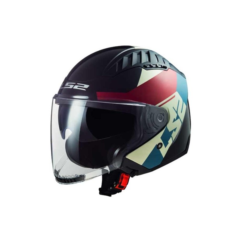 Casco Jet Per Scooter Con Visiera Antigraffio - Omologazione ECE 22-06, Taglia L Rosso - Foto 4