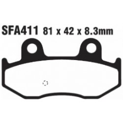 Coppia pastiglie freno SFA411HH EBC sinterizzate per scooter Suzuki AN 250/400  Burgman...