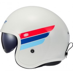 Casco LS2 Spitfire II 6 Retro Gloss | Jet Vintage ECE 22.06 in KPA con Visierino art:0F599...