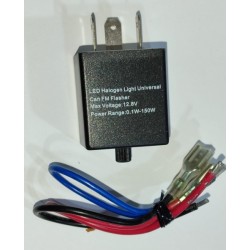 Relè Led Flasher Elettronico con regolatore di frequenza   per frecce Moto art:6224NEW FAR