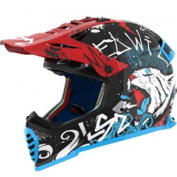 LS2 MX437 Fast Evo II Mini Starmaw – Casco Off-Road Bambini ECE 22.06 art:MX437FAST EVO MINI II N...