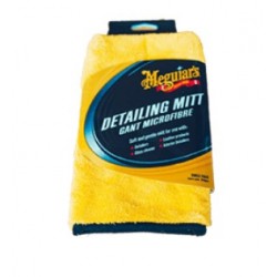 Meguiar’s Detailing Mitt X1804EU – Guanto Professionale in Microfibra per il Lavaggio Auto...