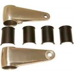 Coppia supporto faro anteriore universale, per moto Custom e Cafè Racer e Naked art:6635830 EMGO