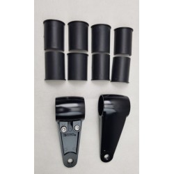 Coppia supporto faro anteriore universale, per moto Custom e Cafè Racer e Naked art:66 35832 EMGO