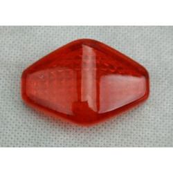 Lente di ricambio rossa per mini freccia modello Diamond art: 27510 CUSTOM CHROME