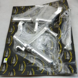 Kit avanzamento comandi in alluminio con pedane pieghevoli per Harley Davidson Sportster 883/1200...