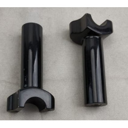 Riser alzamanubrio nero altezza 5,5" per manubri da 1" pollice art: RISER0404 DE PRETTO