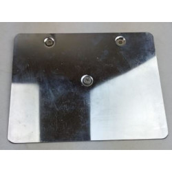 Portatarga in alluminio universale con attacco a 3 fori art: PTUNIV0101 HH