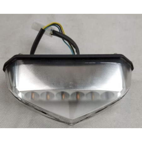 FANALE POSTERIORE LED MOTO - Rotondo Retrò 12V Universale - Foto 5