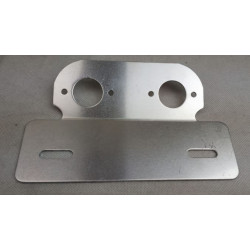 Supporto per fari posteriori con base per alloggiamento targa art: SUPPFARPOST06 PARTS EUROPE