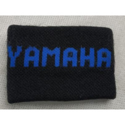Polsino copri serbatoio olio freni nero con scritta Yamaha blu art: POLSINO01 SPARK