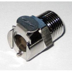 Connettore benzina a sgancio rapido CPC per moto BMW in ottone cromato femmina filettatura NPT...