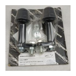 Kit tamponi paratelaio per moto Yamaha XJ6 art: YJ6101 NERO BARRACUDA