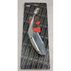 Specchio retrovisore universale da carena cromato art: BS050L RIZOMA