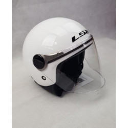 Casco moto stradale bianco per bambini art: OF575 WUBY JUNIOR LS2