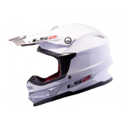 Casco motocross bianco art: MX456 MONO LS2