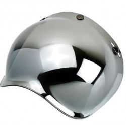 Visiera a bolla specchiata a 3 bottoni di ricambio per casco jet art: 0131-0115 BILTWELL