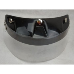 Visiera trasparente apribile a 3 bottoni di ricambio per casco jet art: VISTRASP01 FM