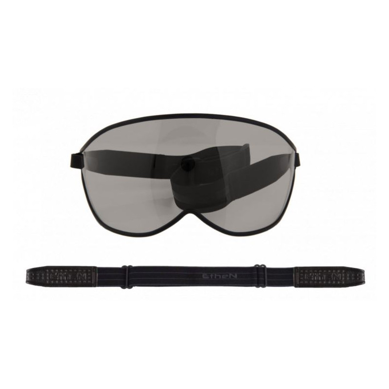 Visiera universale nera con elastico per caschi jet art: VISOR06 ETHEN