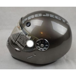 Casco Flash Project per moto nel colore grigio