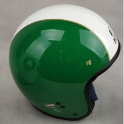 Casco moto jet in policarbonato con bandiera italiana art: CAFE ITALIA PROJECT