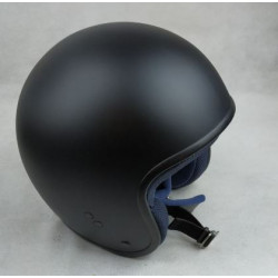 Casco moto jet in policarbonato nero opaco art: CAFE PROJECT