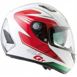 Casco moto stradale Givi bianco e rosso HPS 40.2 GT Sport Touring art: H402FWHRG58 GIVI