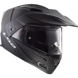 Casco moto stradale nero opaco con occhiale interno integrato art: FF324 METRO EVO LS2