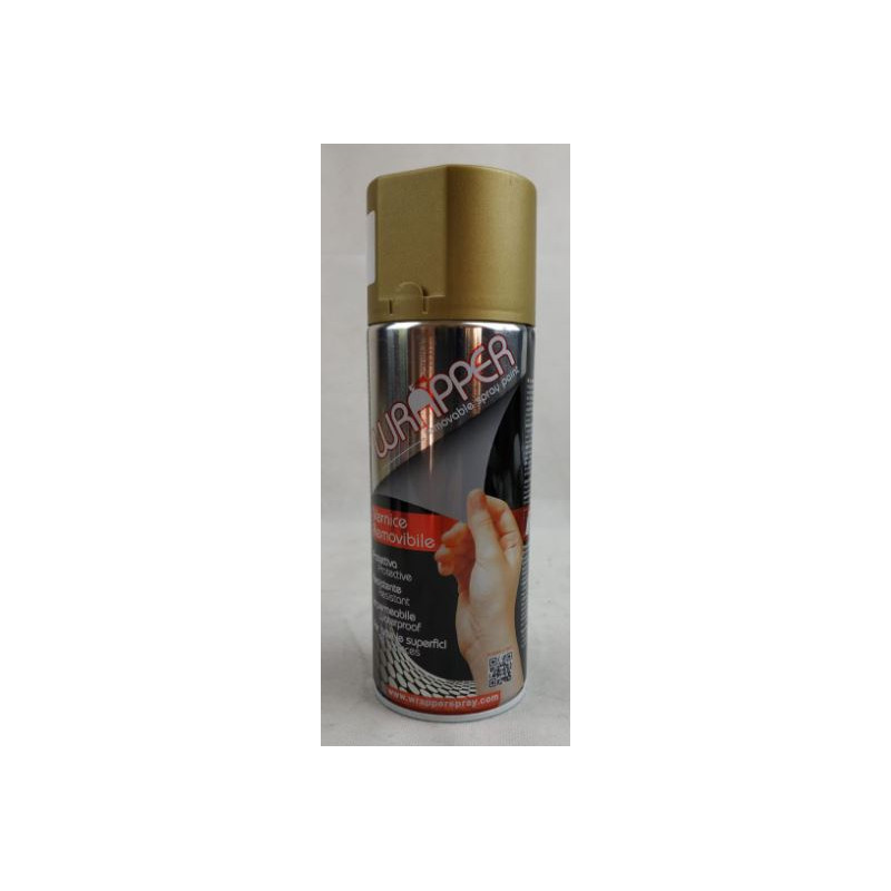 Pellicola spray oro removibile per wrapping art: RAL2902 WRAPPER