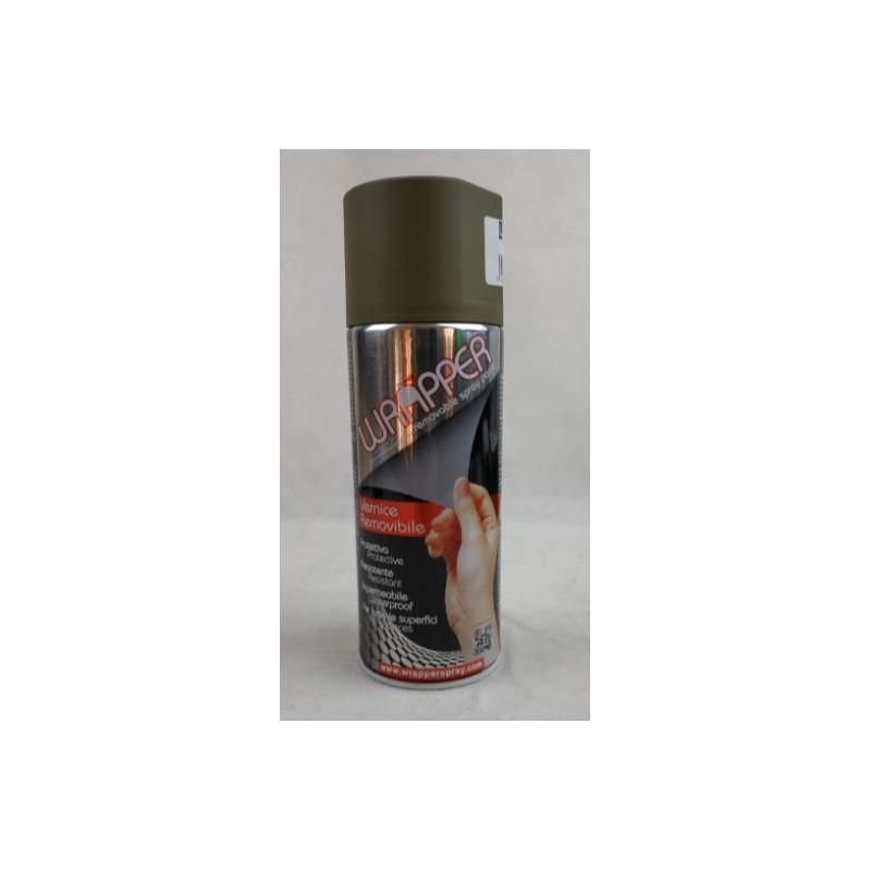 Pellicola spray verde scuro removibile per wrapping art: RAL6114