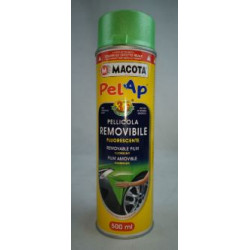 Spray pellicola removibile verde fluorescente art: 86218 MACOTA