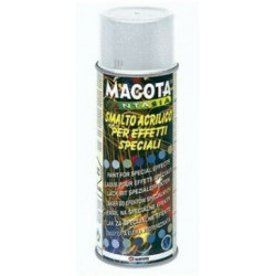Spray vernice acrilica argento per effetti speciali art: SPRVERACR0101 MACOTA