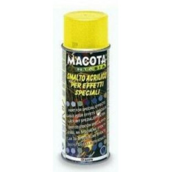 Spray vernice acrilica gialla trasparente per effetti speciali art: 42-122 MACOTA