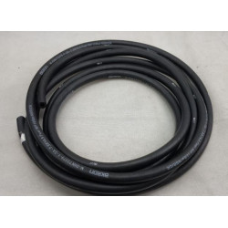 Tubo benzina nero per moto con tela interna diametro esterno 14 mm e diametro interno 7 mm art:...