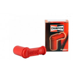 Cappuccio candela anti interferenza rosso piegato 90 gradi art: PR05U CHAMPION