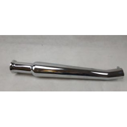 Marmitta Trumpet cromo inclinata per moto universale art: 65-935 INCLINATA HWH