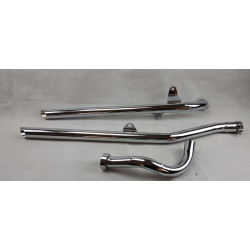 Marmitte Drag Pipes per moto Yamaha Virago XV750-1000-1100 art: 684 BUSSO SILENCERS