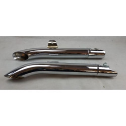 Marmitte Turn Out per moto Suzuki Intruder 600-750-800 art: 606 BUSSO SILENCERS