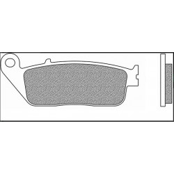 Pastiglie freno per Honda, Kawasaki e Triumph art: 654HF SBS