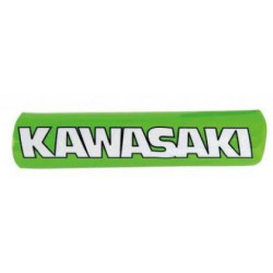Protezione paracolpi per manubrio verde con scritta Kawasaki universale art: BARPAD02 BIKE IT