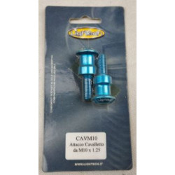 Coppia supporto per cavalletto alzamoto universale per vite M10 art: CAVM10 LIGHTECH