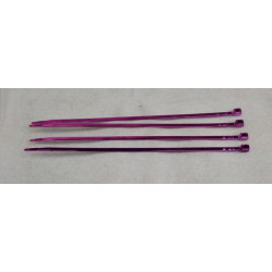 Fascette a strappo colore fuxia lucido effetto ergal  art: 67-050F HH