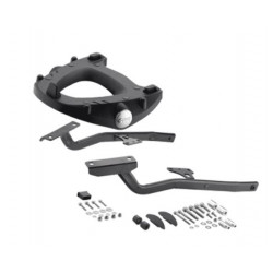 Portapacchi nero per bauletto modello Monokey per moto Triumph Tiger 800/800XC art: SR6401 GIVI