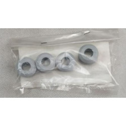 Gommini parabrezza grigi per lastra con spessore 3-4 mm art: R/16 ISOTTA