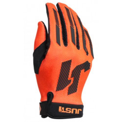 Guanti bimbo da cross e enduro arancioni e neri art: 6940041053001 JUST1