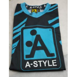 Maglia da cross blu e nera art: MAGLIABLUNER01 A-STYLE