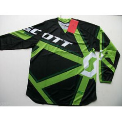 Maglia da cross verde e nera art: 225481-104300 SCOTT