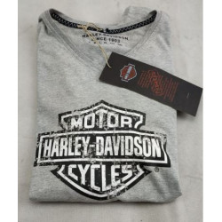 Maglietta t-shirt grigia Harley Davidson da uomo art: 2483622 HARLEY DAVIDSON