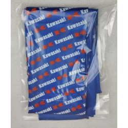 Foulard Kawasaki blu con scritta bianca 70x70 art: FOULKAWASAKI03 SPARK