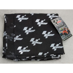 Foulard MotoGP nero con scritta bianca 65x65 art: MGPANABK MOTOGP